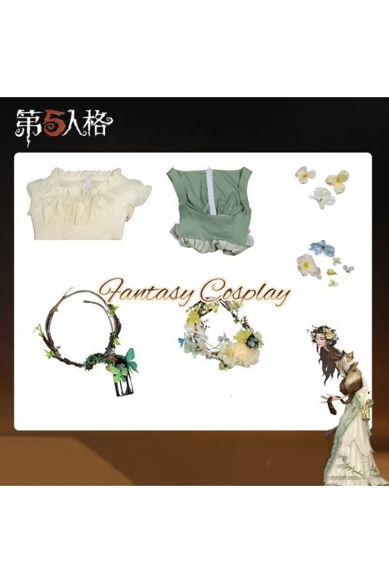 Identity V Disciple Prayer Among the Flowers Dress Cosplay Costume